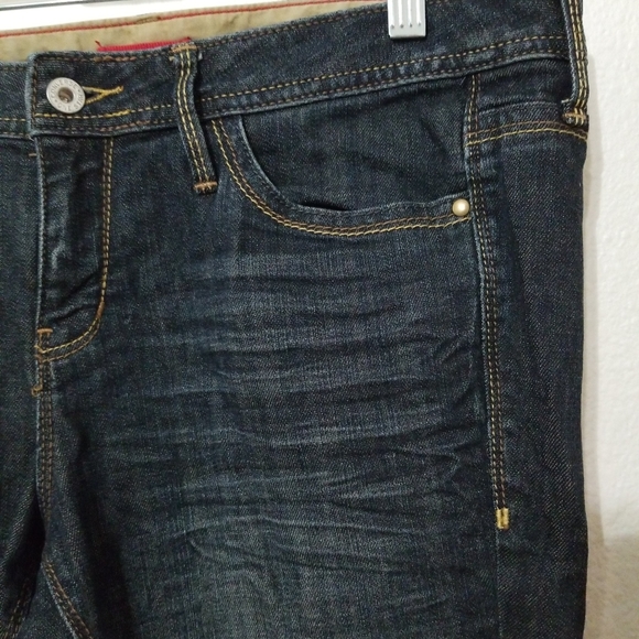 Converse The Skinny Blue Jeans Sz 10 Fit 3 B500300 - Picture 5 of 10